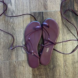 Tkees gladiator wrap up sandal